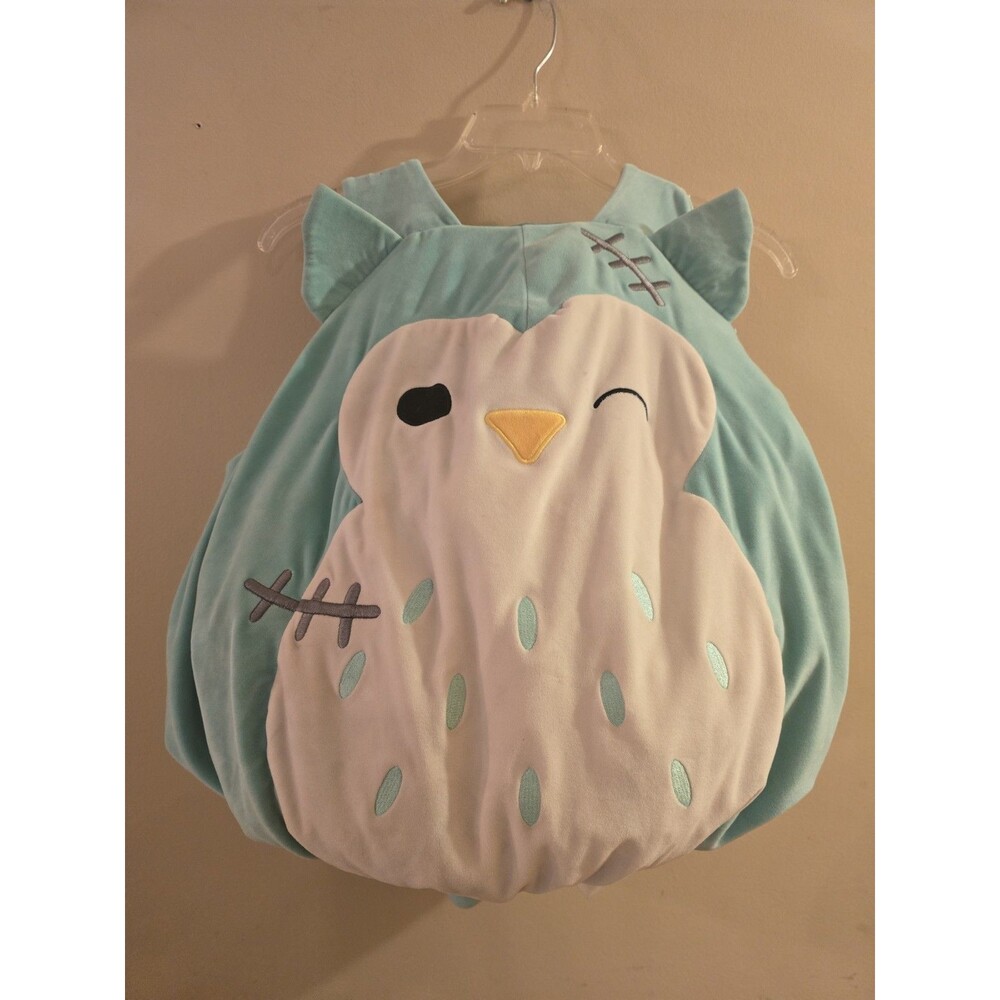 Squishmallows Winston Owl Halloween Costume OSFM One Size Fits Most Boys Girls